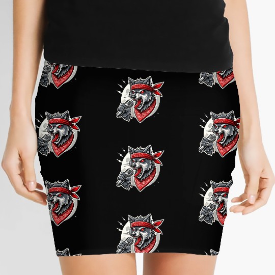Rap Battles Freestyle Rap Competition Battle Rap Women's Mini Skirts