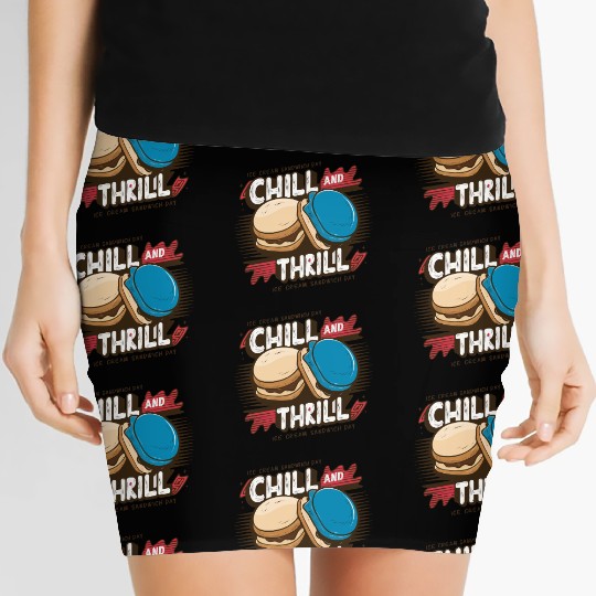 Ice Cream Chill Women's Mini Skirts
