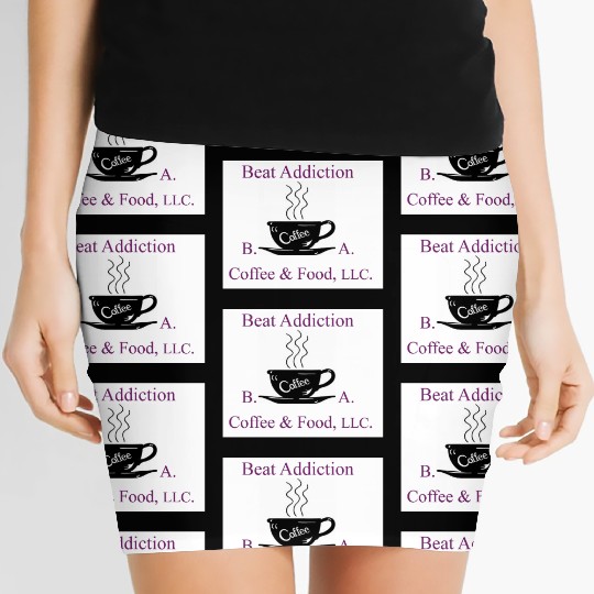 Company Logo Women's Mini Skirts