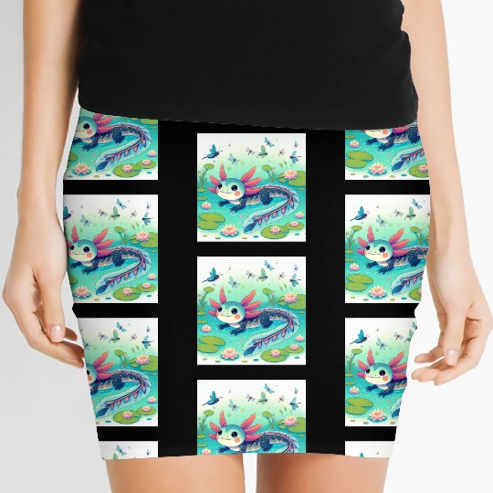 The axolotl-aye-aye Women's Mini Skirts