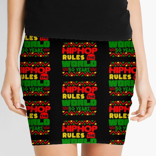 Hip Hop Rules Women's Mini Skirts