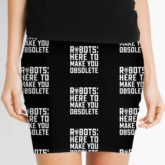 Robotics AI Automation Machine Learning Women's Mini Skirts