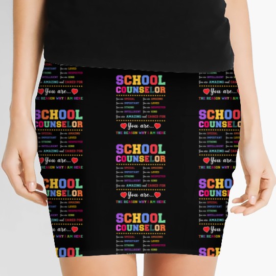 School Counselor School Counselor Women's Mini Skirts