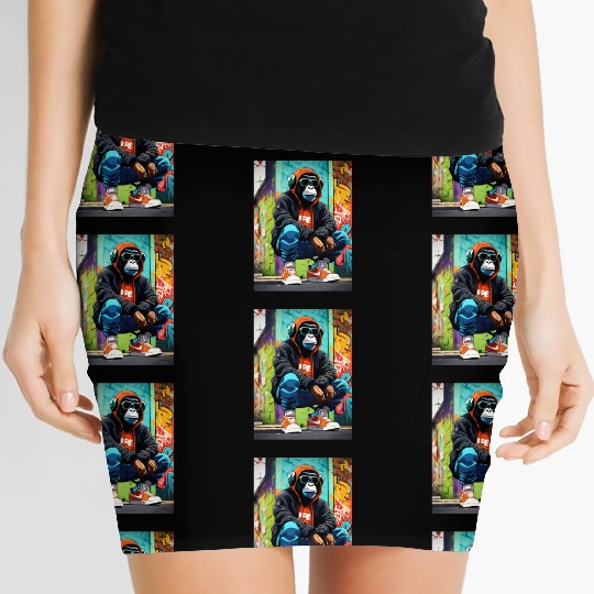 Urban Ape Street Art Women's Mini Skirts
