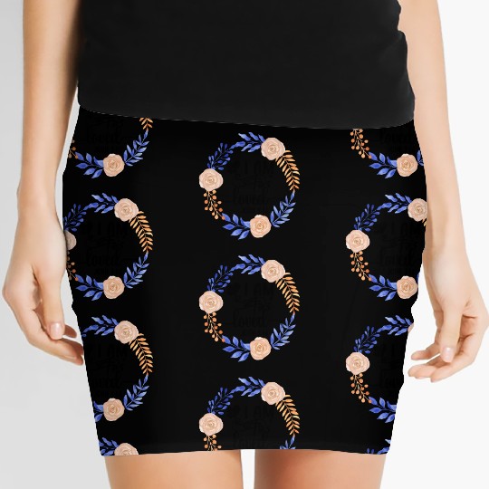 I Am So Loved John 3:16 Love Jesus Christian Women's Mini Skirts