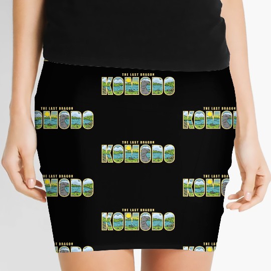 The Last Dragon Komodo Women's Mini Skirts