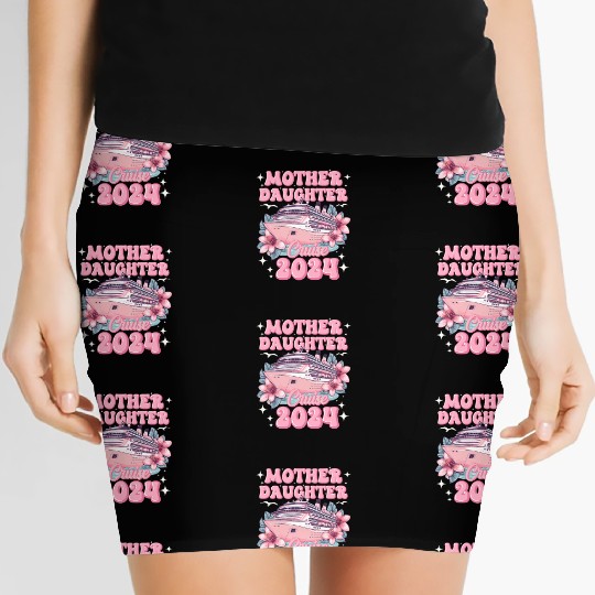 Mother Daughter Trip 2024 Cruise Vacation Mom Matc Women's Mini Skirts