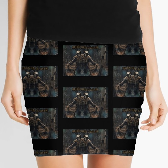 Halloween Scarecrow HOLLYDAY Women's Mini Skirts