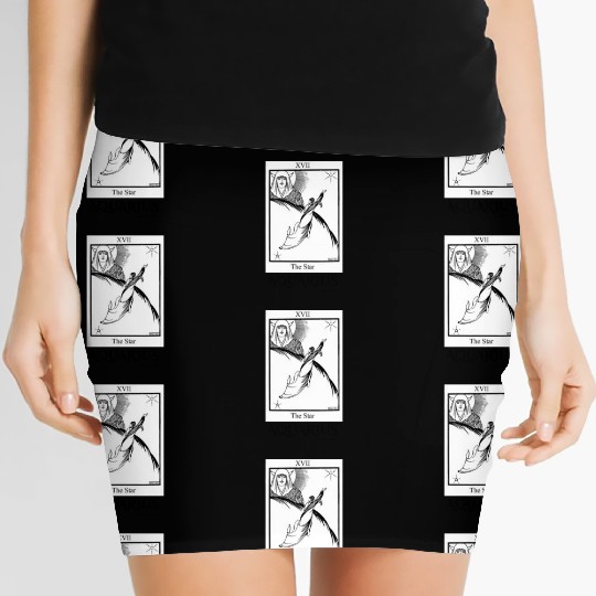 AQUARIUS 1080 x 1350 px Women's Mini Skirts