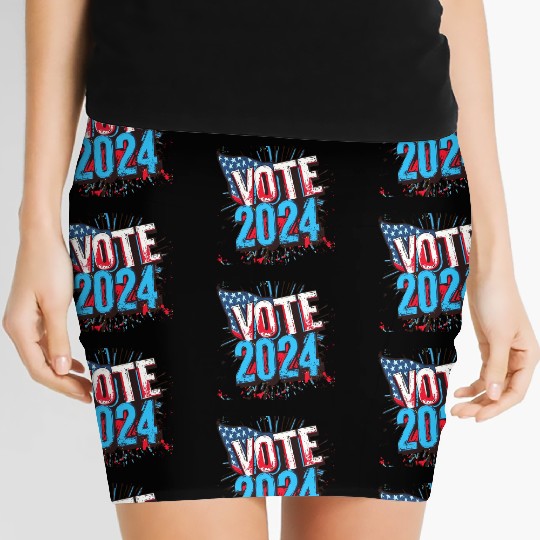 Vote 2024 Election Women's Mini Skirts 0006