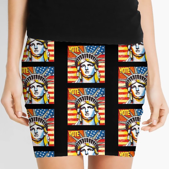 Vote 2024 Election Women's Mini Skirts 0002