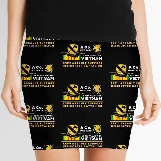 228th ASHB: VIETNAM Women's Mini Skirts