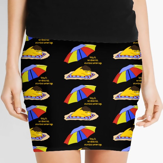 Salty air, sun kissed hair. Women's Mini Skirts