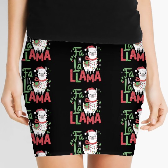 FA LA LA LLAMA Women's Mini Skirts