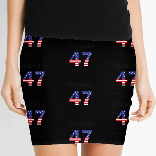 Kamala Harris 47th President USA America Election Women's Mini Skirts