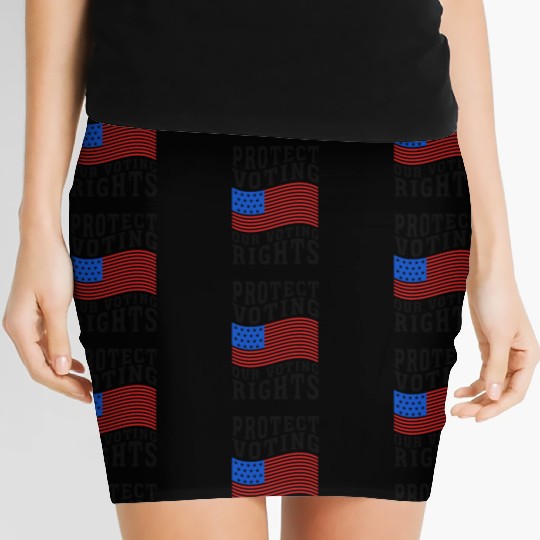 Protect Voting, Our Voting Rights - Election Women's Mini Skirts