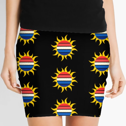 America's Rising Horizon Women's Mini Skirts