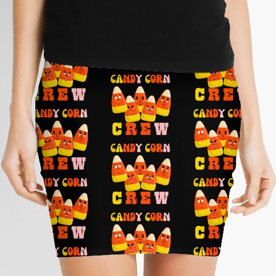 Candy Corn Crew Women's Mini Skirts