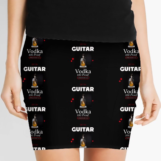Guitar Vodka Women's Mini Skirts