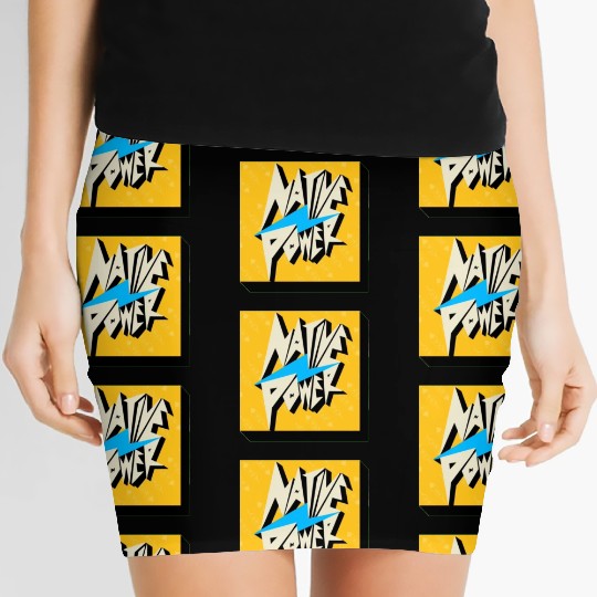 Indigenous People Logos Women's Mini Skirts