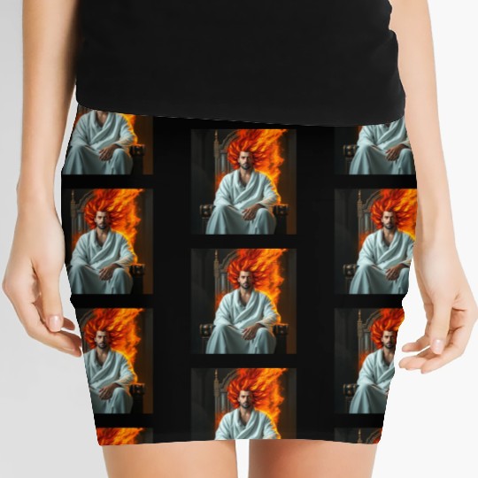 God of fire Women's Mini Skirts