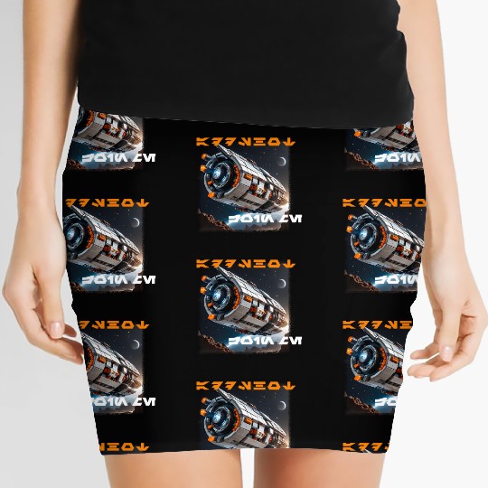 Brick Starship 003 Women's Mini Skirts