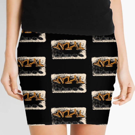 VOWELS aeiou School English Teacher Women's Mini Skirts
