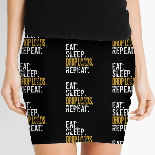 Funny Truck Driver Joke Saying Trucker Gifts Women's Mini Skirts