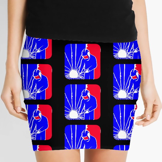 Major League Welder Sticker – Ideal Welding Gift Women's Mini Skirts