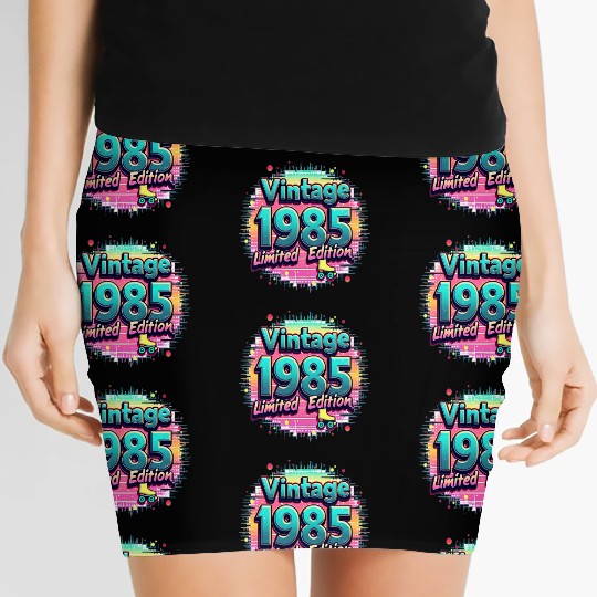 vintage 1985 limited edition Women's Mini Skirts