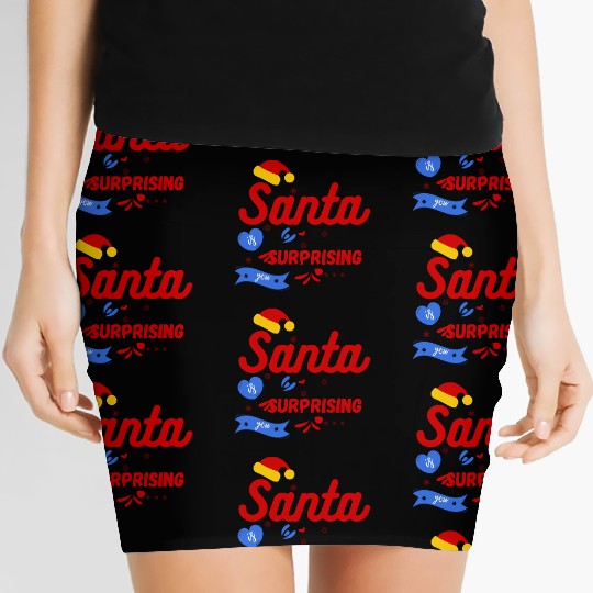 Santa Claus Women's Mini Skirts