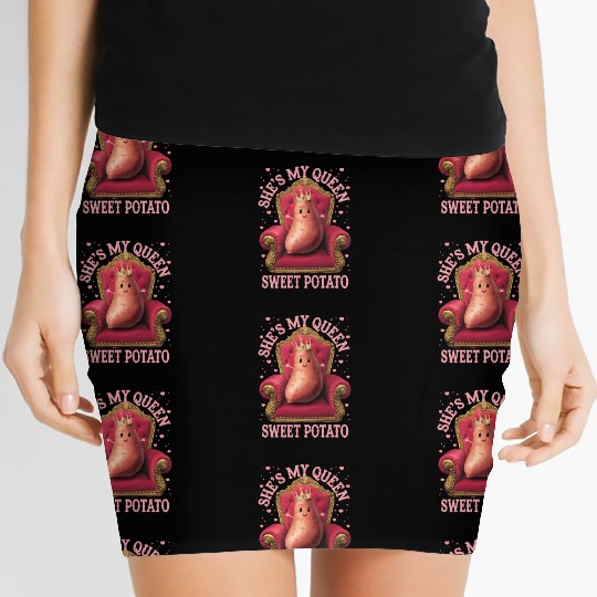 She s my sweet Potato Women's Mini Skirts