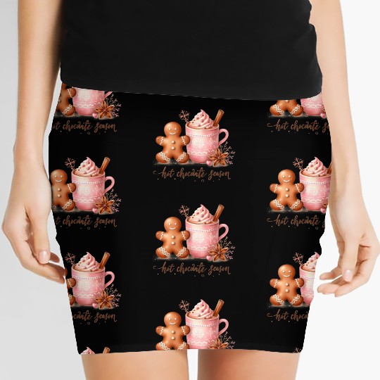 Hot Chocolate Season Women's Mini Skirts