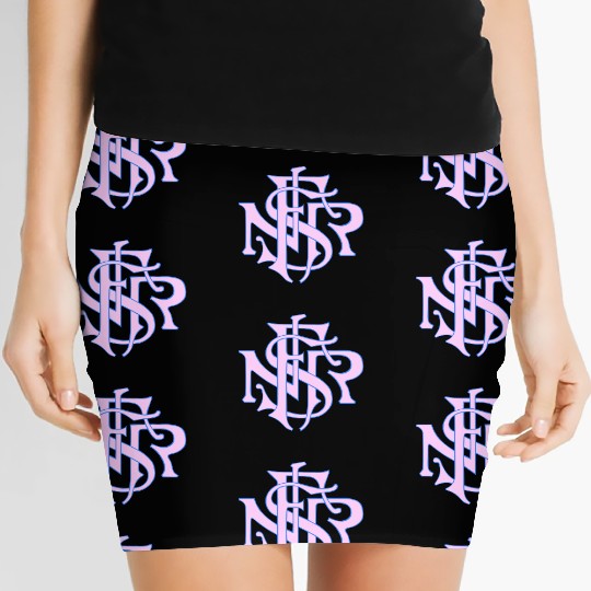Our Lady of the Rosary of Fátima - NSRF monogram Women's Mini Skirts