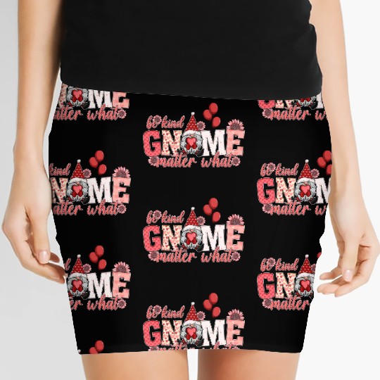 Gnomes Valentines Revelin Women's Mini Skirts