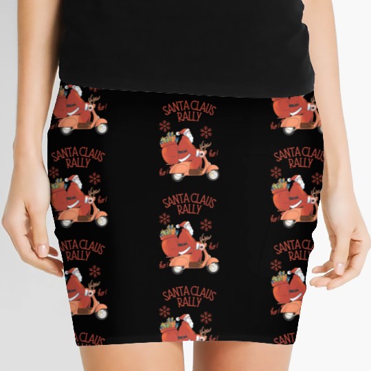 Santa Claus Rally Women's Mini Skirts