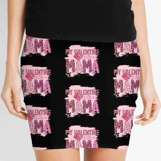 Mama Valentine, Valentines Day Women's Mini Skirts