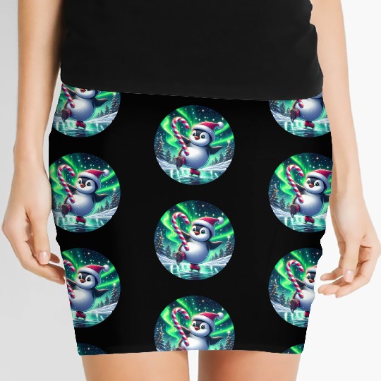 Penguin's Northern Lights Skate Women's Mini Skirts