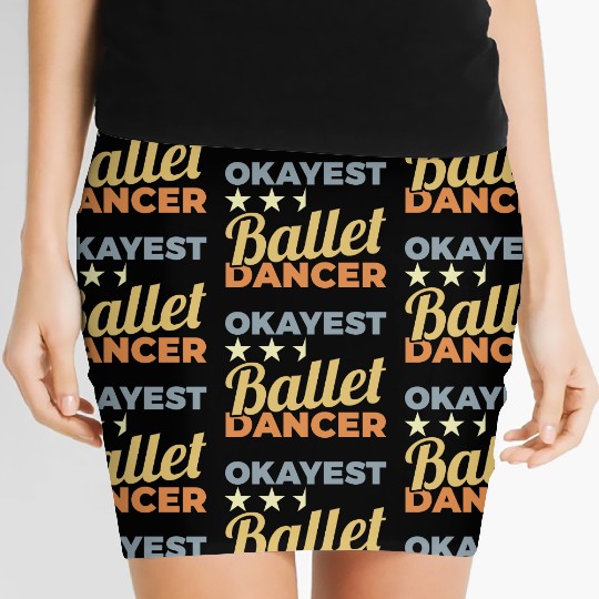 Average Ballet Dancer Women's Mini Skirts