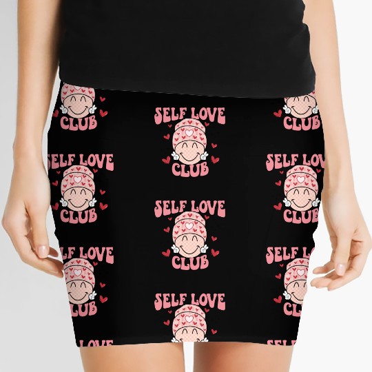 Valentines Day, Valentine Retro Women's Mini Skirts