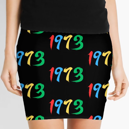 1973, 50th birthday Women's Mini Skirts
