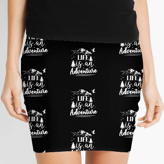 Life Is An Adventure Women's Mini Skirts