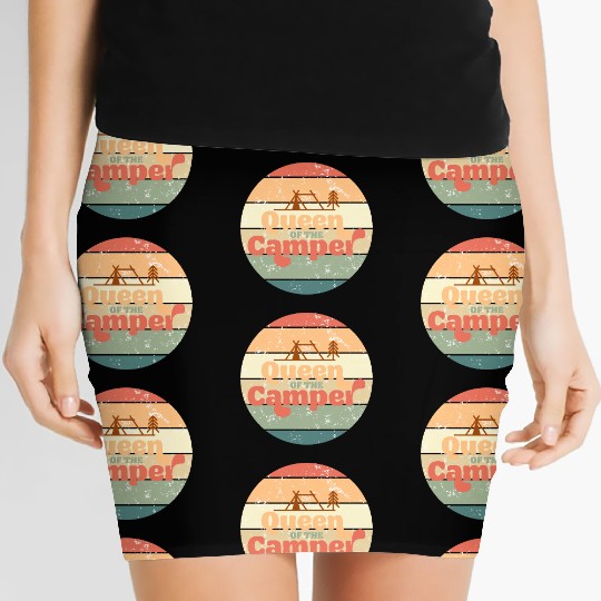 Queen Of The Camper Women's Mini Skirts