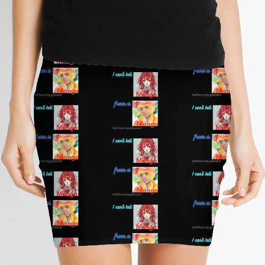 I can t tell manga from a mango Women's Mini Skirts