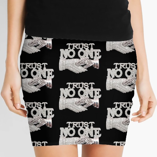 Trust No One Women's Mini Skirts