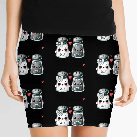Salt to my Pepper Women's Mini Skirts