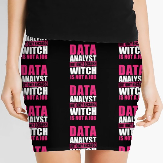 Geek Data Collector Data Analysis Data Science Women's Mini Skirts