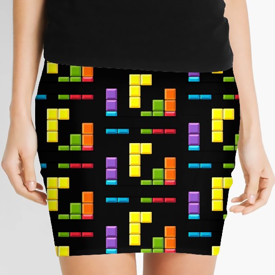 Gamer banner Women's Mini Skirts