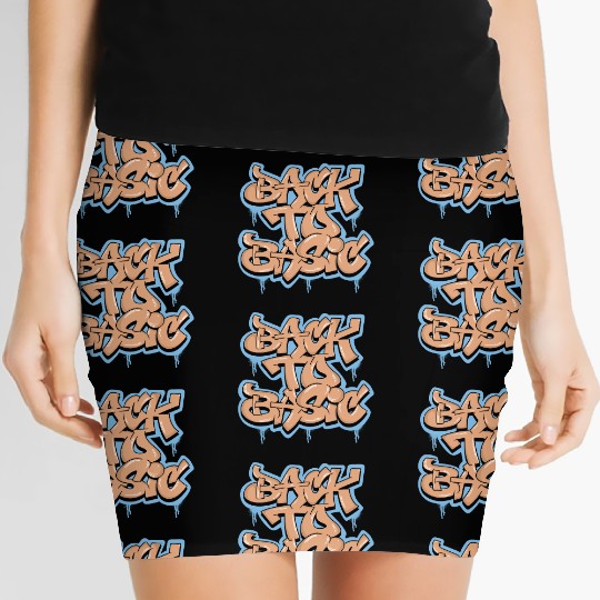 Graffiti Back to Basic Women's Mini Skirts