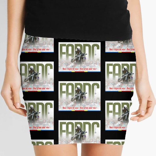Support to the Armed Forces of DR Congo Women's Mini Skirts